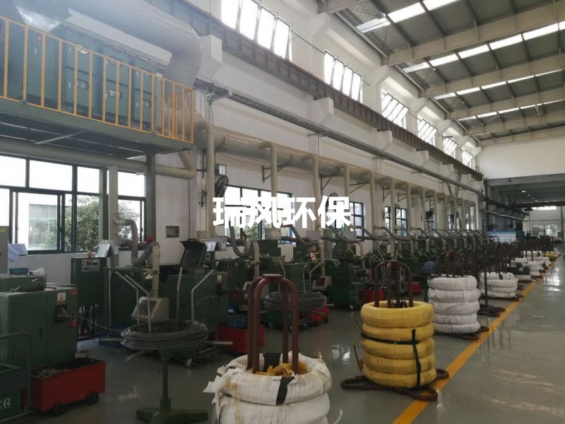 上海标四坚固件油烟处理项目